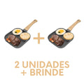 Frigideira Gold Chef 3 em 1 [NÃO GRUDA NADA]